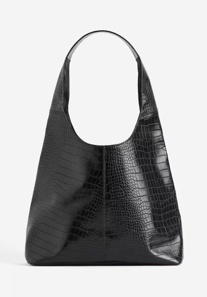 Kabelka s povrchovou úpravou, H&M, 669 Kč
