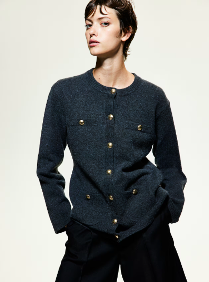 Kardigan, H&M, 959 Kč
Kardigan, H&M, 959 Kč
