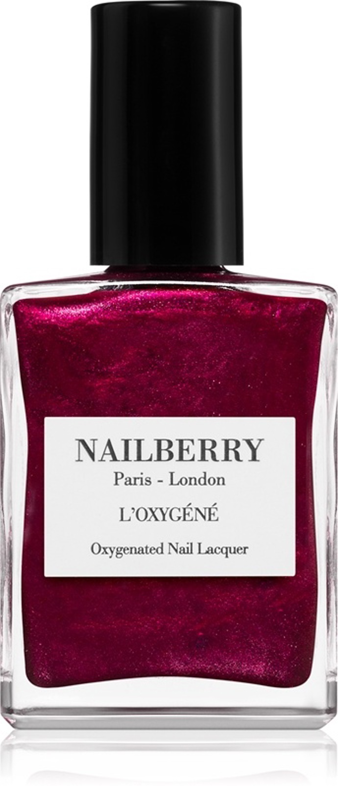 Lak na nehty L'Oxygéné odstín Mystique Red, Nailsberry, 519 Kč
