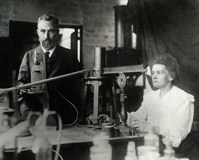 Marie Curie-Skłodowska a její manžel Pierre
Marie Curie-Skłodowska a její manžel Pierre