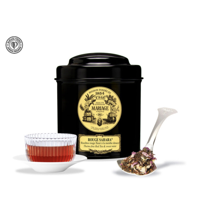 Rooibos ROUGE SAHARA 100g, Mariage Frères, 700 Kč
Rooibos ROUGE SAHARA 100g, Mariage Frères, 700 Kč