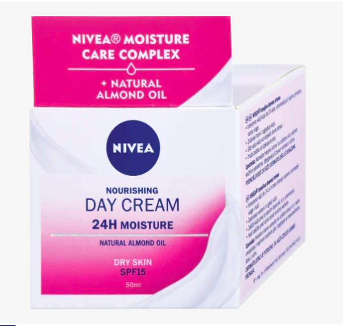 NIVEA výživný denní krém pro suchou pokožku, 139 Kč
NIVEA výživný denní krém pro suchou pokožku, 139 Kč