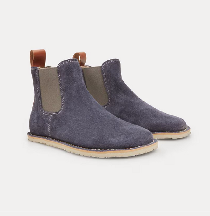 Semišové chelsea barefoot boty, 2399 Kč   
