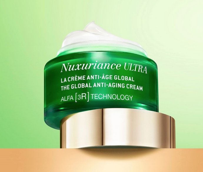 Nuxuriance Ultra – Globální krém proti stárnutí viditelně koriguje hlavní známky stárnutí. 1300 Kč
Nuxuriance Ultra – Globální krém proti stárnutí viditelně koriguje hlavní známky stárnutí. 1300 Kč