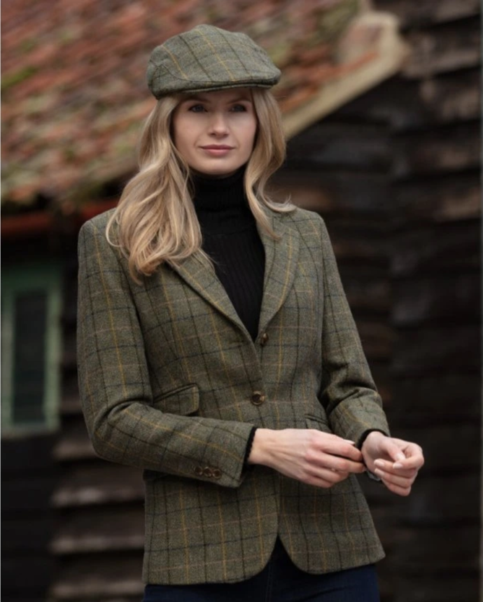 Dámské tvídové sako Derby Tweed Mayland Blazer modrý proužek, Foxyfoxy.cz, 4890 Kč
