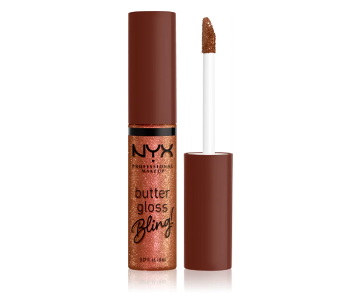 Hnědý lesk na rty, NYX Professional Makeup, 219 Kč
