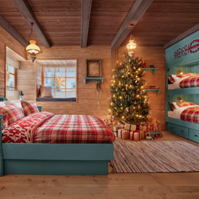 V Laponsku, nedaleko hlavního města Rovaniemi, se nachází vesnice Santa Clause, která nabízí celoroční atrakce pro rodiny, ale nejkouzelnější je samozřejmě během adventu. Pojďte se s námi do jednoho ze srubů, ve kterém je možné se ubytovat a stát se na chvilku pravým vánočním elfem. 

