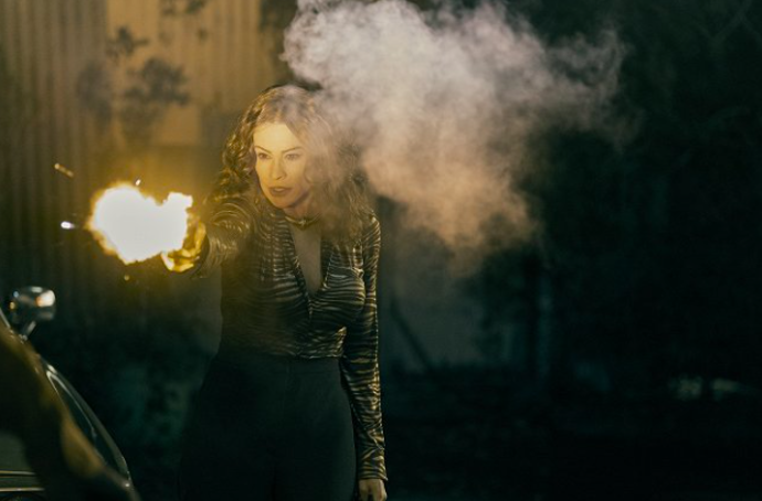 Narkobaronka Griselda Blanco v podání herečky Sofie Vergara v seriálu Griselda
Narkobaronka Griselda Blanco v podání herečky Sofie Vergara v seriálu Griselda