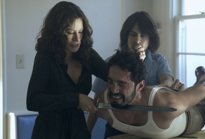 Narkobaronka Griselda Blanco v podání herečky Sofie Vergara v seriálu Griselda
Narkobaronka Griselda Blanco v podání herečky Sofie Vergara v seriálu Griselda