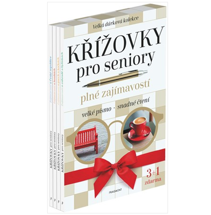 Udělejte radost sami sobě nebo blízkým a přátelům, kteří rádi luští! Dárkový box obsahuje velkou zásobu švédských křížovek, ale i zajímavosti o zahradě a bylinkách, houbách, kočkách a psech nebo České republice. 399 Kč
