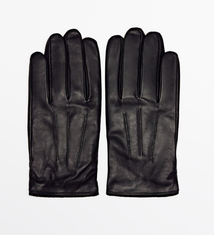Kožené rukavice, Massimo Dutti, 1999 Kč

