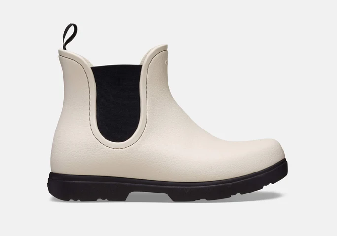Gumové Dylan Chelsea Boot jsou inspirovány nadčasovou elegancí kotníkových bot typu „Chelsea“. Nabízejí pohodlí a lehkost, které jsou typické pro značku Crocs. 1480 Kč
