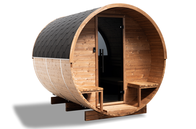 Sudová sauna Barrel 260, Thermowood, 171 999 Kč 
