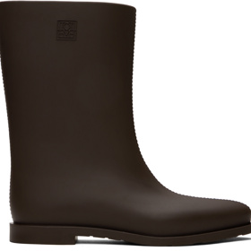 Jednoduché holínky Brown 'The Rain Boot' Boots, Toteme, 350 eur
