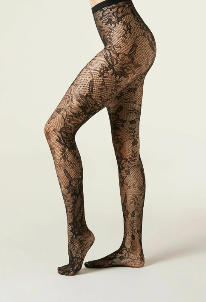 Krajkové punčocháče, Calzedonia, 419 Kč
