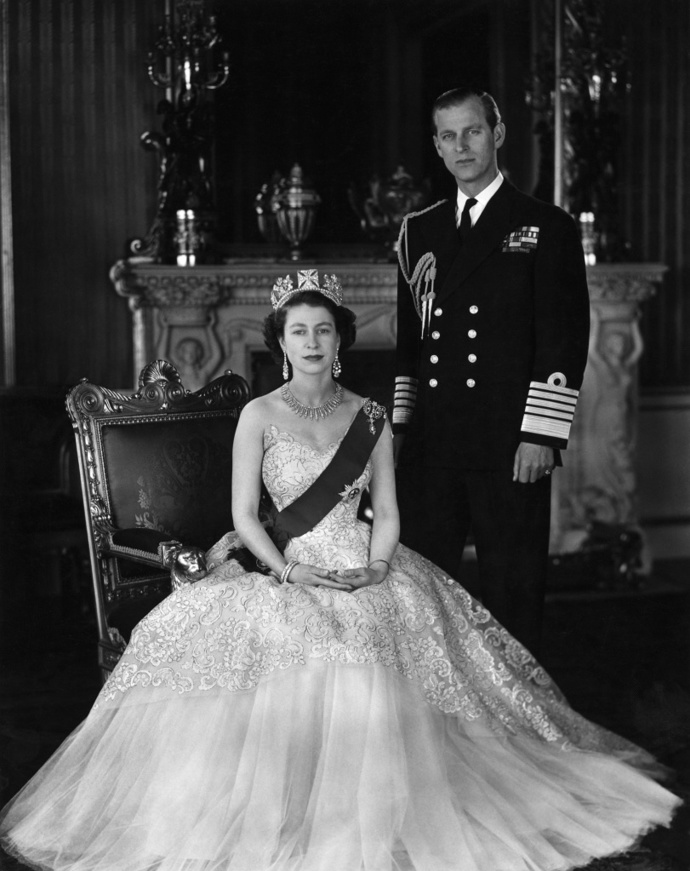 Korunovace Alžběty, 1953. 
