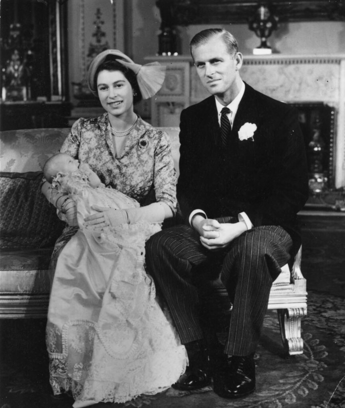 S princem Charlesem, 1949. 
