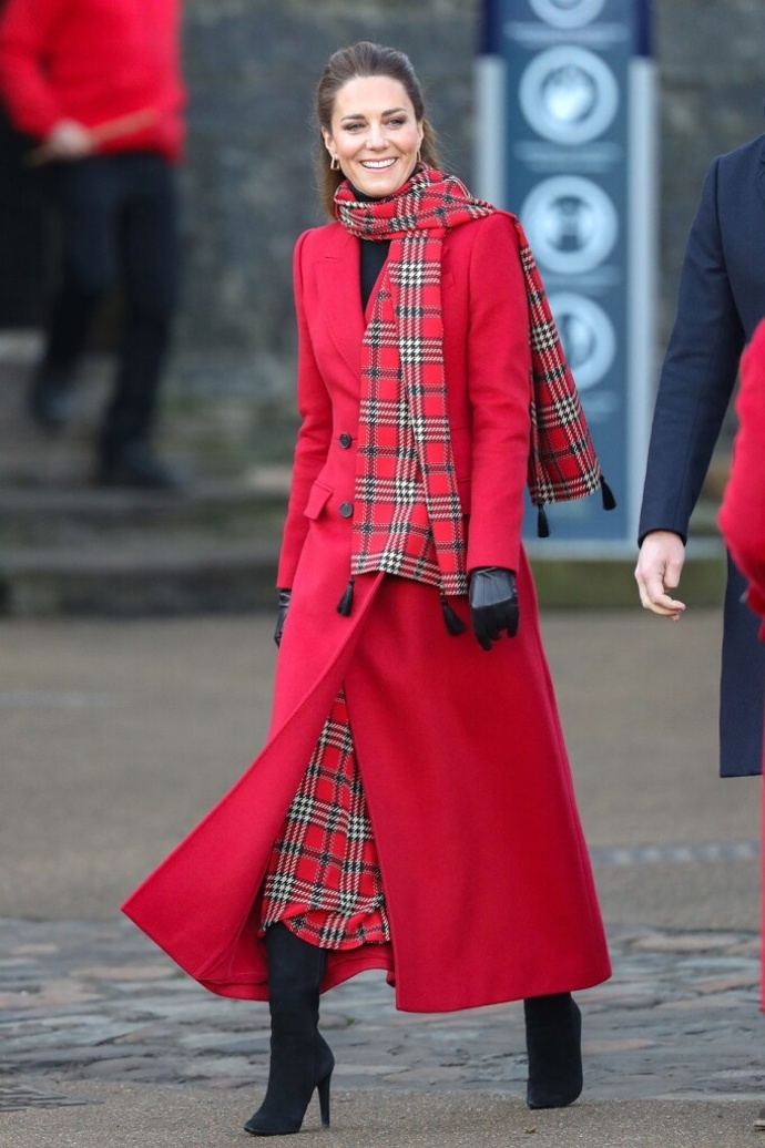 Kate Middleton v kabátu
Kate Middleton v kabátu