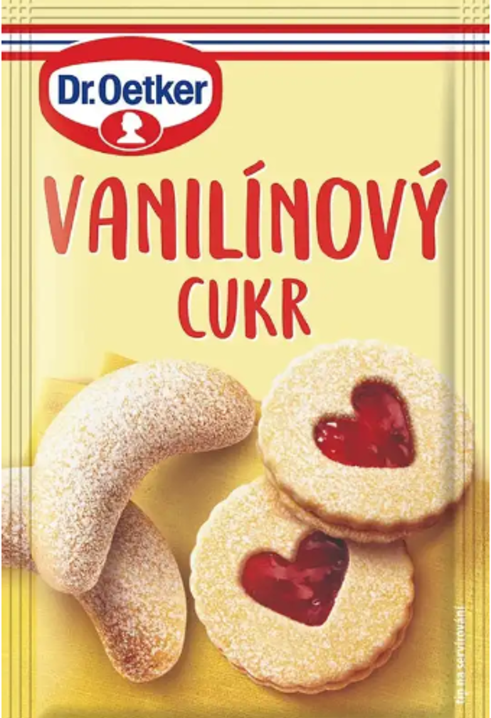 Vanilinový cukr Dr. Oetker, 20 g, 5,90 Kč
Vanilinový cukr Dr. Oetker, 20 g, 5,90 Kč