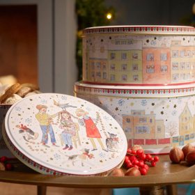 Vánoční sada plechových dóz na cukroví Christmas Lights, Rosenthal, 785 Kč
