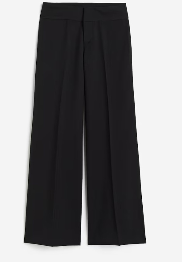 Široké elegantní kalhoty, H&M, 599 Kč
