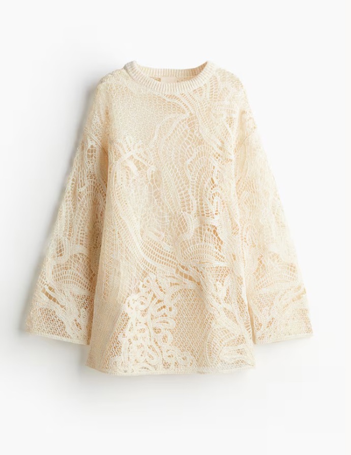 Svetr z vlněné směsi, H&M, 1 899 Kč

