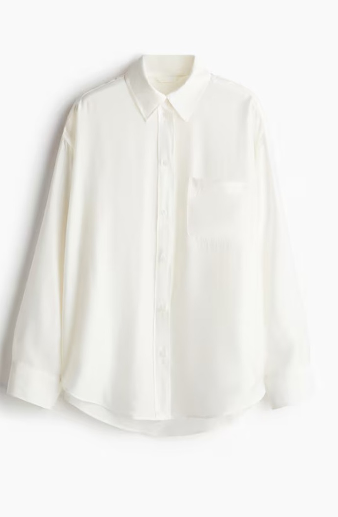 Oversized košile, H&M, 479 Kč

