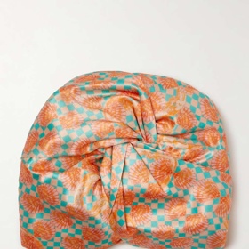 Hedvábná čepice na spaní Meribella printed slipsilk™ hair wrap, Slip, 80 eur
