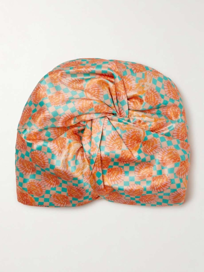 Hedvábná čepice na spaní Meribella printed slipsilk™ hair wrap, Slip, 80 eur
