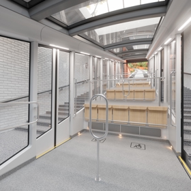 Za návrh mrkající lanovky na Petříně získalo studio Anna Marešová Designers prestižní ocenění German Design Award 2025.
