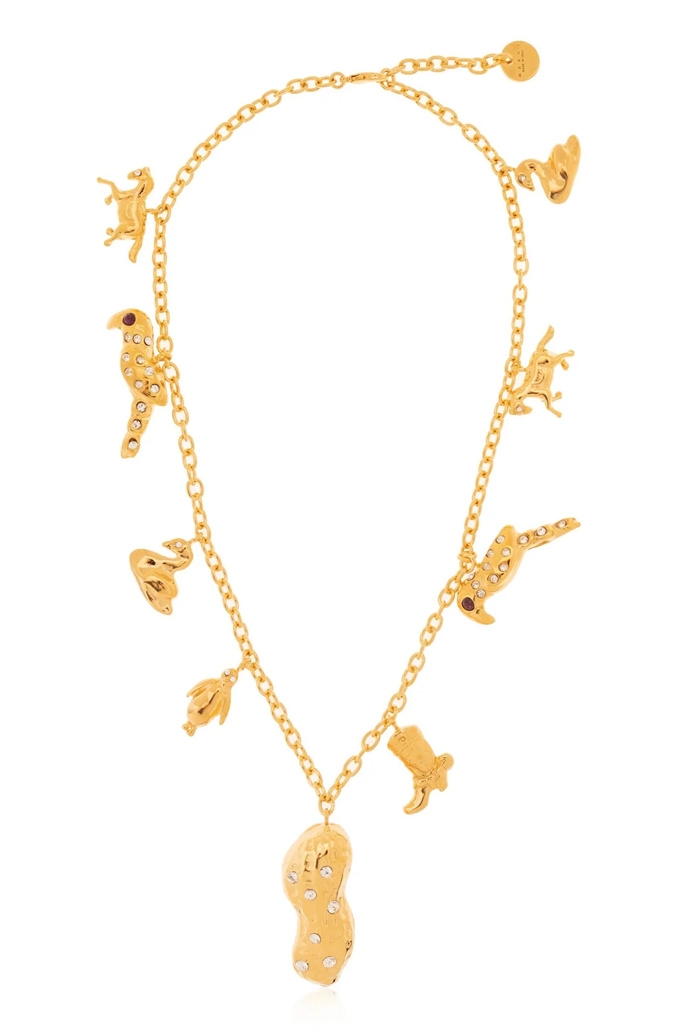 Náhrdelník s přívěsky Charm Detailed Necklace, Marni, 559 eur

