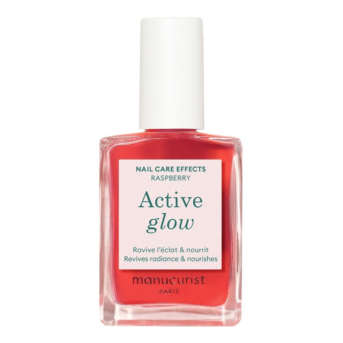 Lak pro péči a líčení Active Glow odstín Raspberry, Manicurist, 420 Kč
