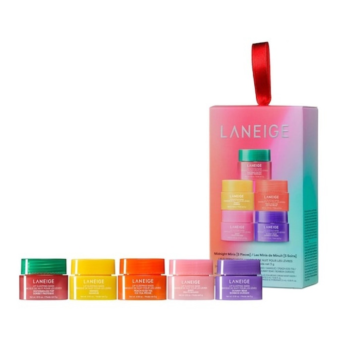 Sada pro péči o rty Midnight Minis, Laneige, 580 Kč
