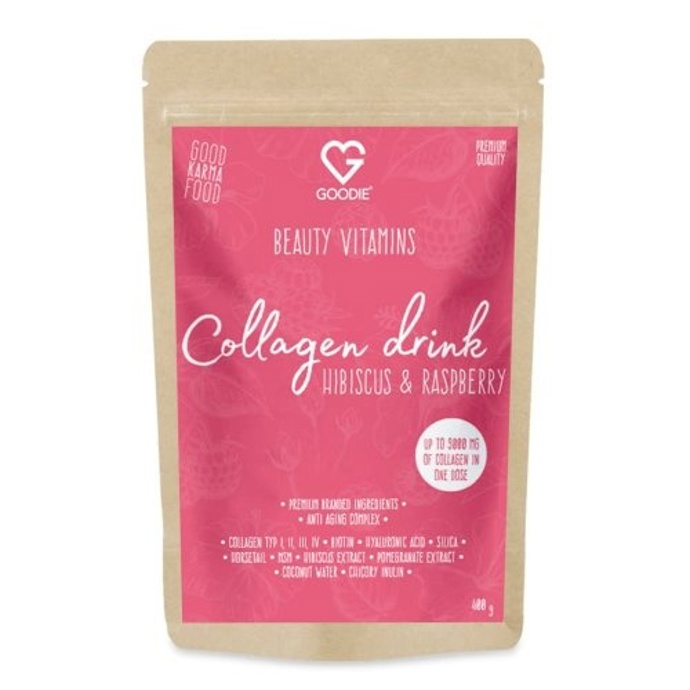 Beauty vitamins Collagen Hibiscus-Raspberry Drink, Goodie, 989 Kč
Beauty vitamins Collagen Hibiscus-Raspberry Drink, Goodie, 989 Kč