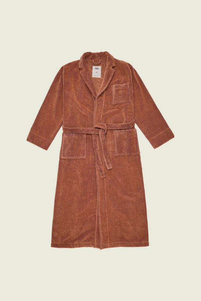 Velurový župan The Roza Velour long robe, Oas Company, 240 eur

