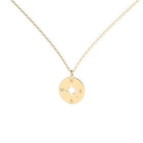 Náhrdelník s diamantem Compass, Alove, 6840 Kč
