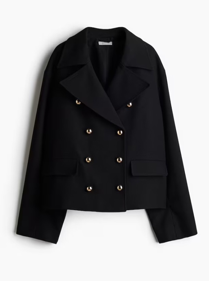 Oversized keprové sako, H&M, 1 459 Kč
