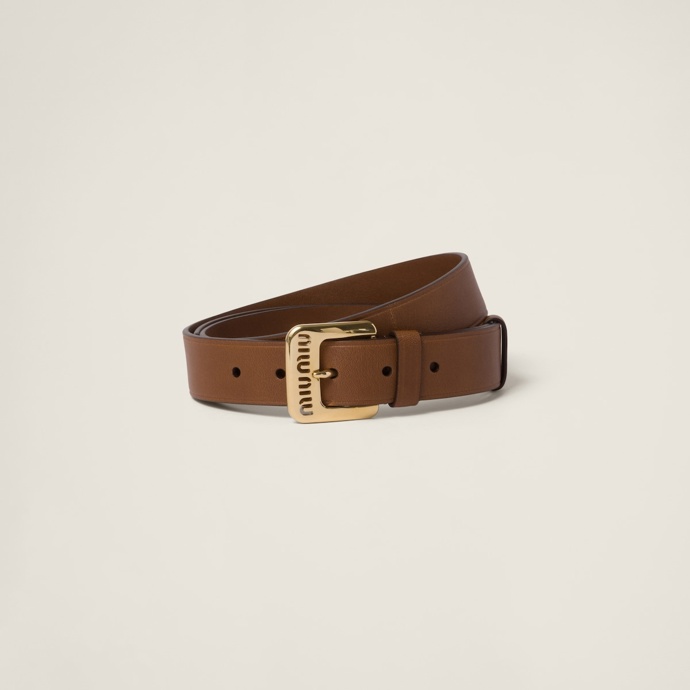Pásek Nappa leather belt, Miu Miu, 530 eur
Pásek Nappa leather belt, Miu Miu, 530 eur