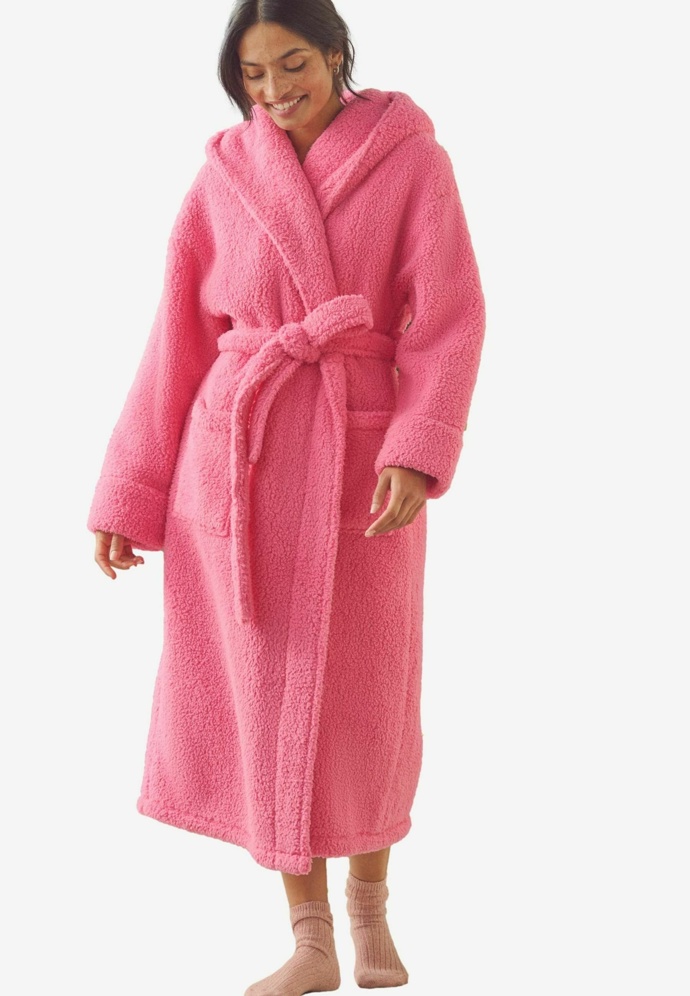 Růžový župan bright pink, Next, 1240 Kč
