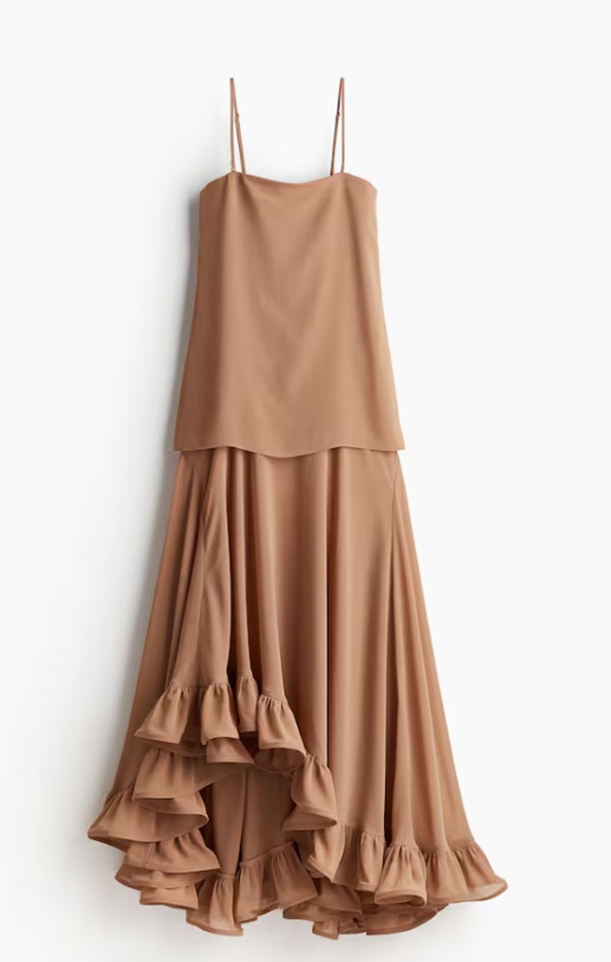 Objemné šaty bandeau, H&M, 1 899 Kč

