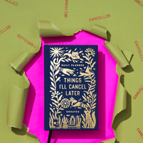 Diář Things I'll Cancel Later, Galison Publishing, 499 Kč
