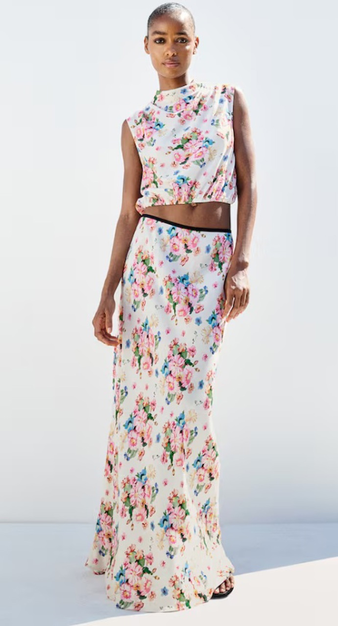 Krepová maxi sukně, H&M, 719 Kč
Krepová maxi sukně, H&M, 719 Kč
