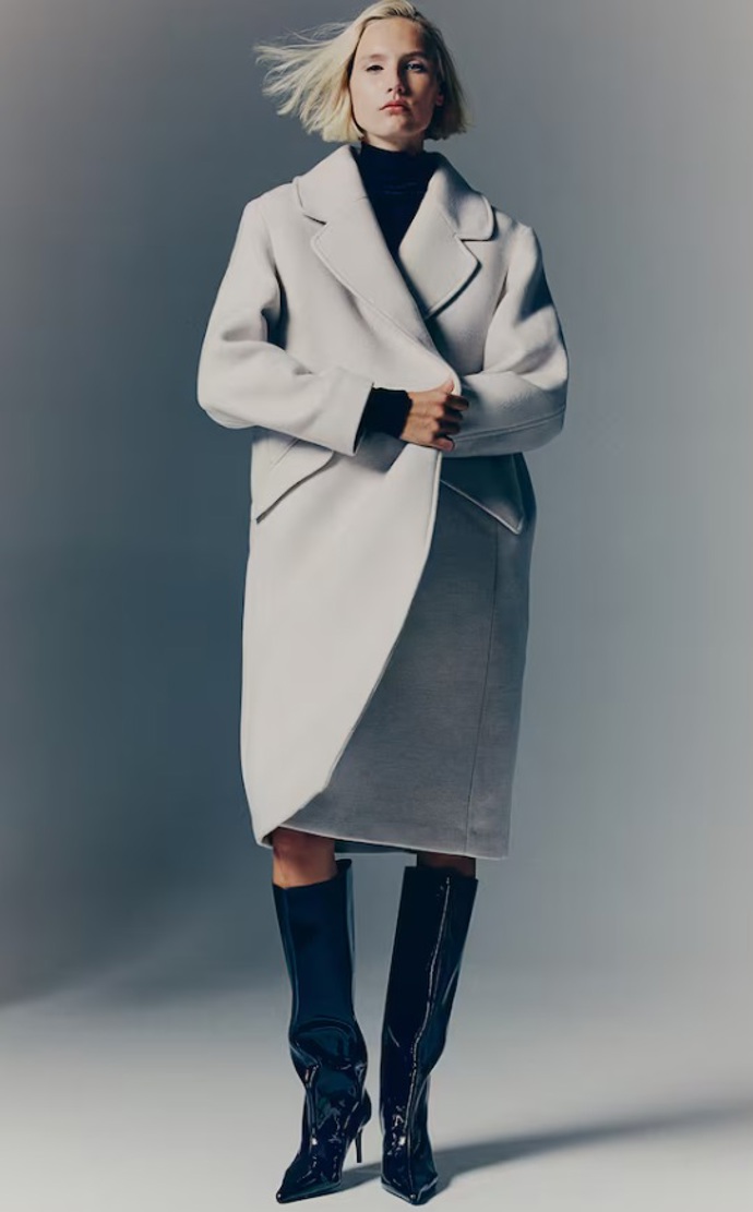 Dvouřadový kabát, H&M, 1 459 Kč
