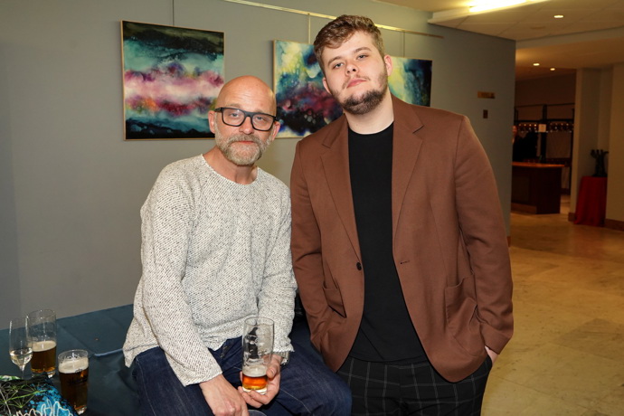 Hynek se synem Bořivojem
