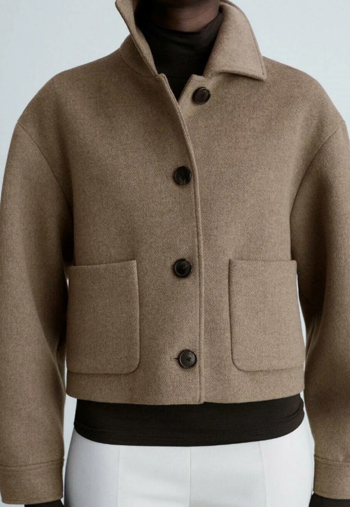Elegantní bunda, Mango, 2 299 Kč
