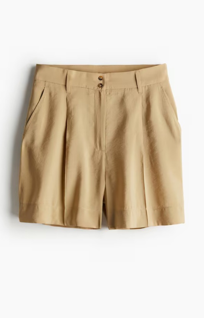 Bermudy z modalové směsi, H&M, 599 Kč

