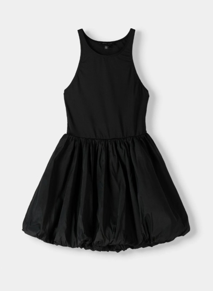 Minišaty s bublinovým lemem, H&M, 1 099 Kč
