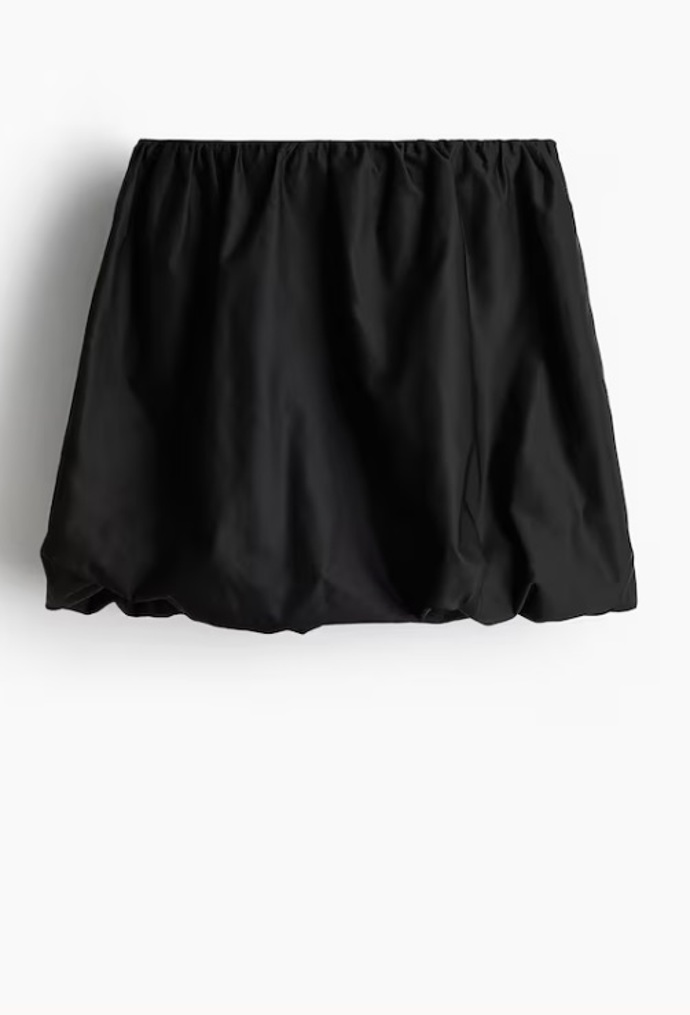 Balonová minisukně, H&M, 599 Kč
