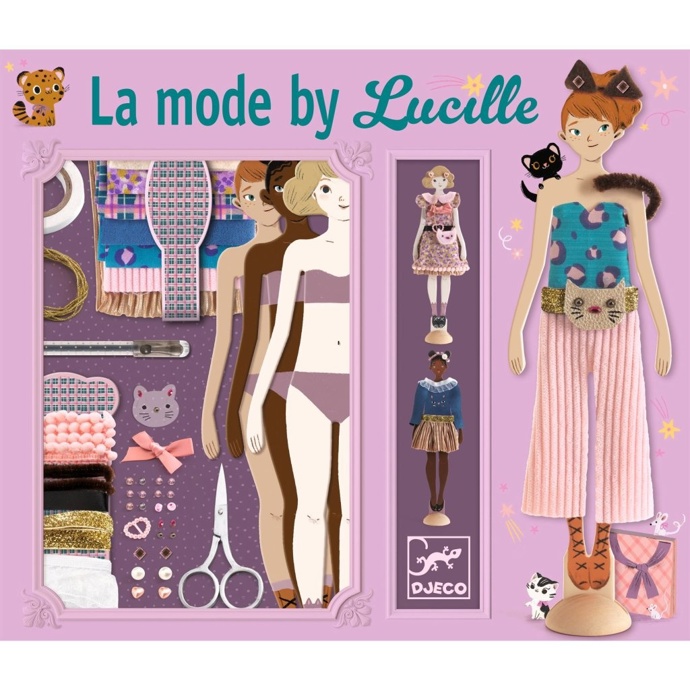 Kreativní sada Fashion by Lucille, Djeco, 780 Kč
