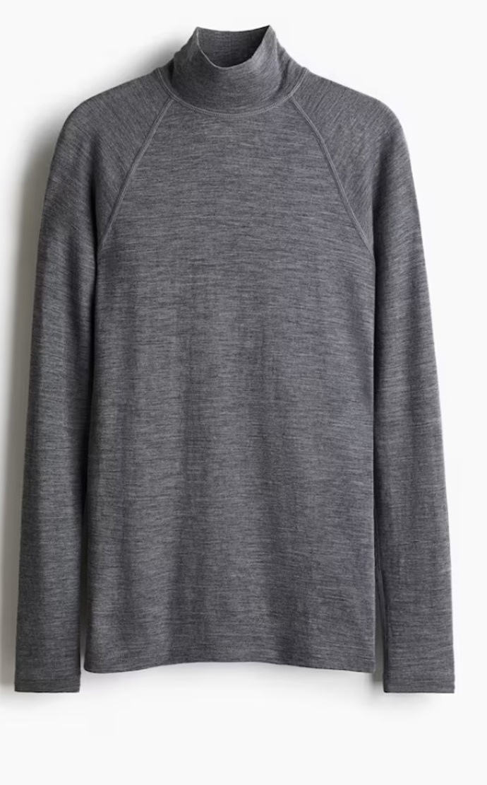 Vlněné triko, H&M, 1 069 Kč
